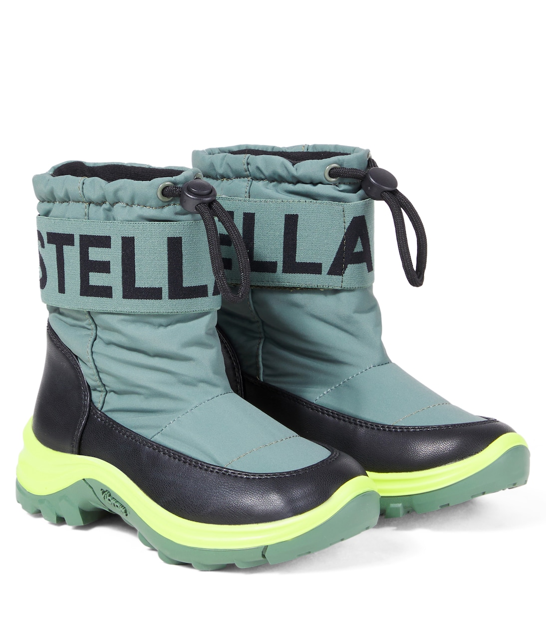 Logo colorblocked snow boots | Stella McCartney Kids