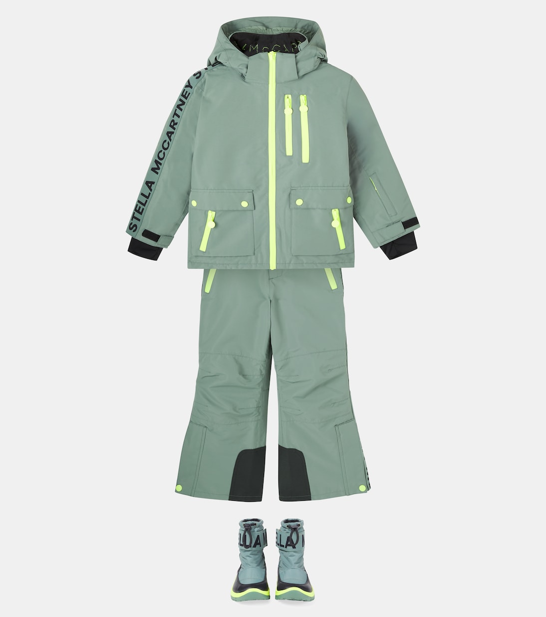 Logo colorblocked snow boots | Stella McCartney Kids