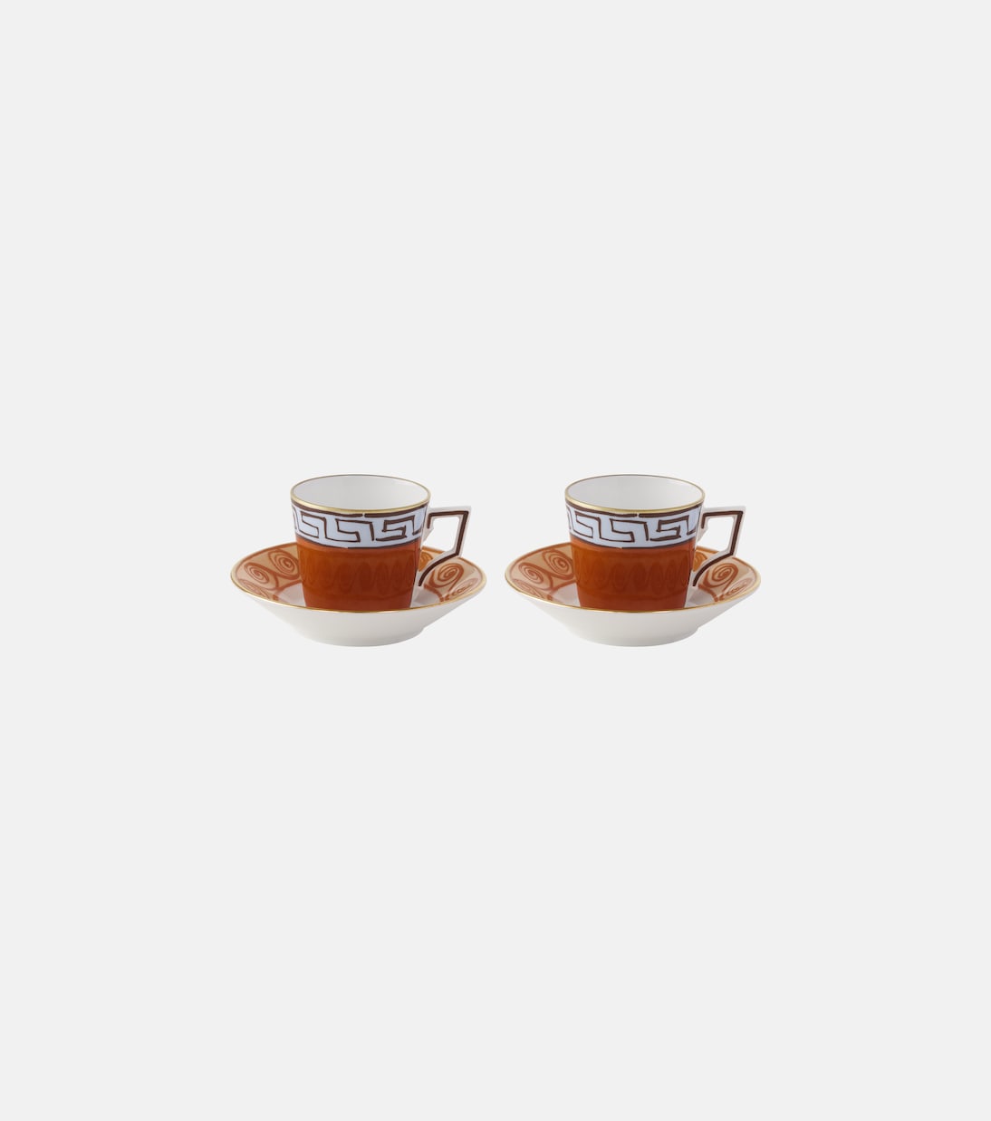 x Luke Edward Hall Il Viaggio di Nettuno set of 2 espresso cups | Ginori 1735