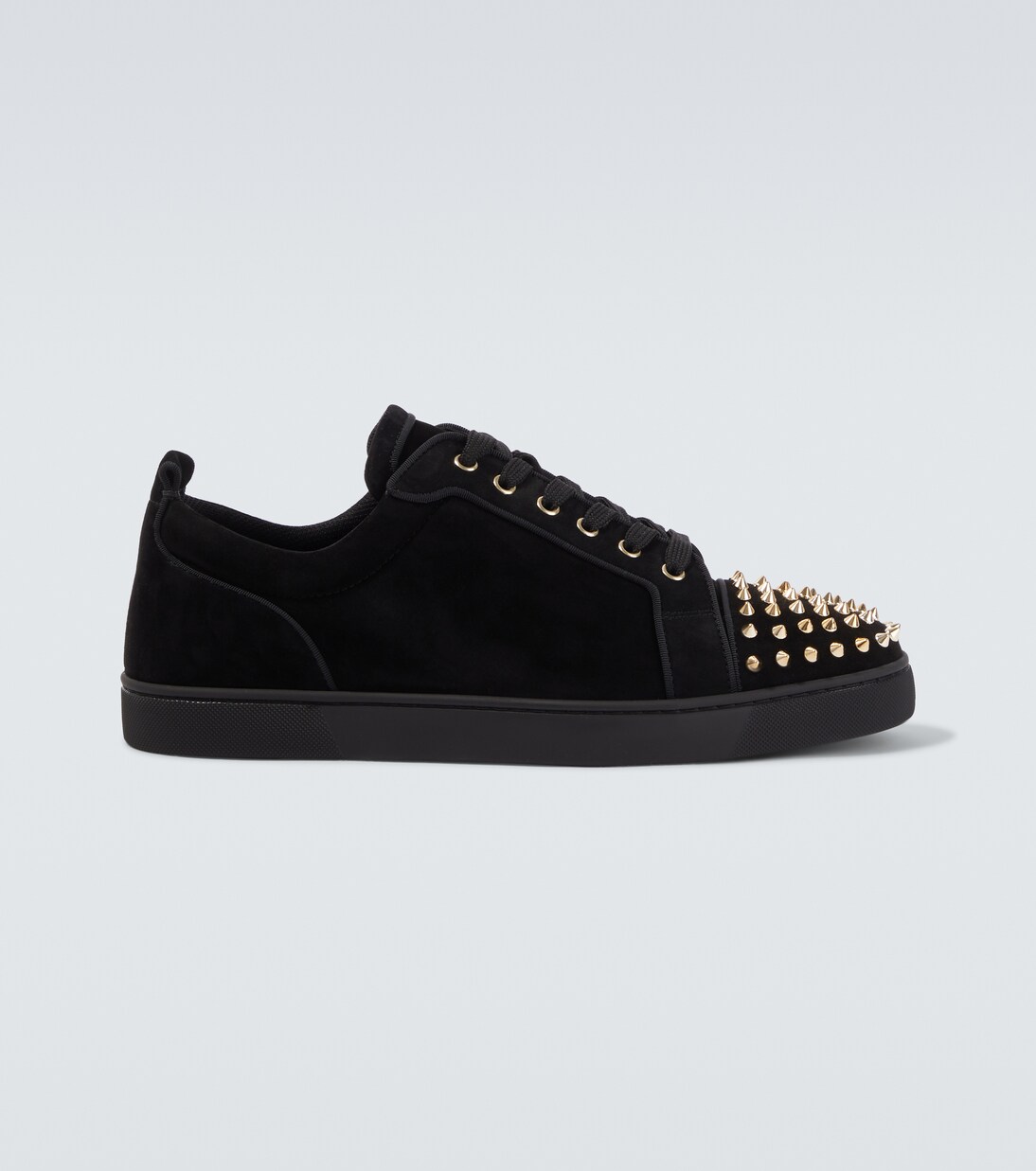 Louis Junior Spikes suede sneakers | Christian Louboutin