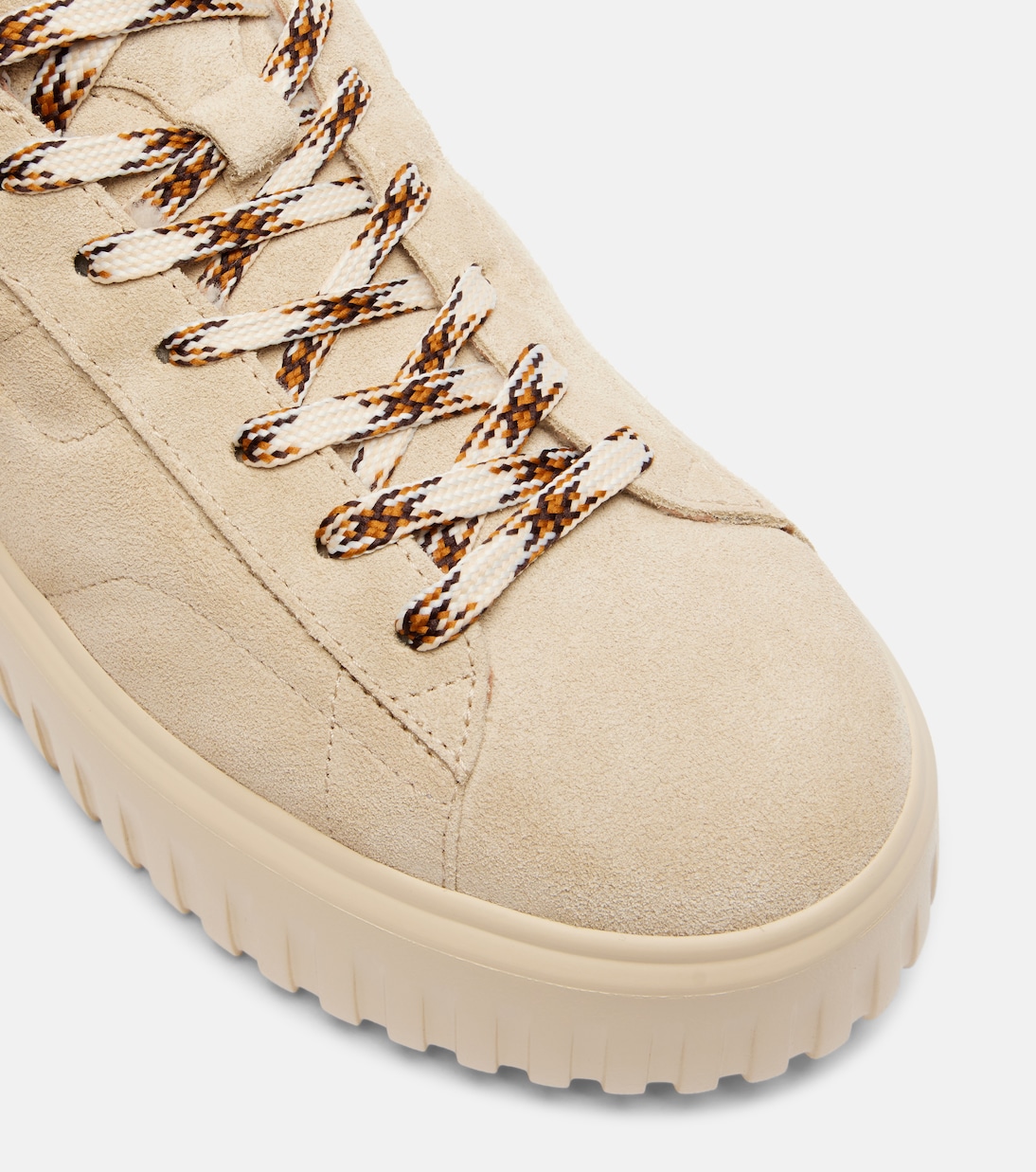 Zapatillas con platafroma H-Stripes de ante | Hogan