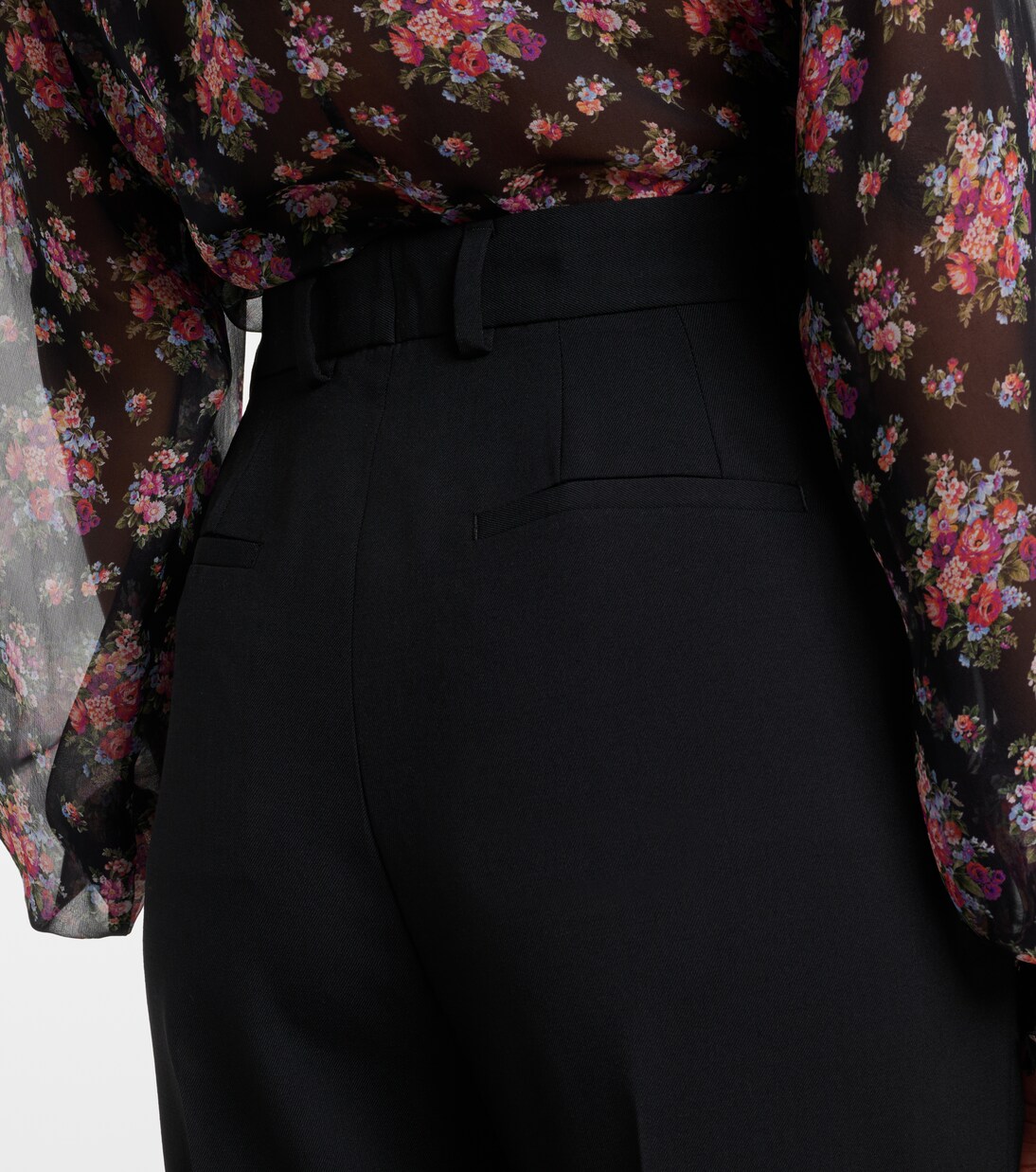 Wool-blend slim pants | Dolce&Gabbana