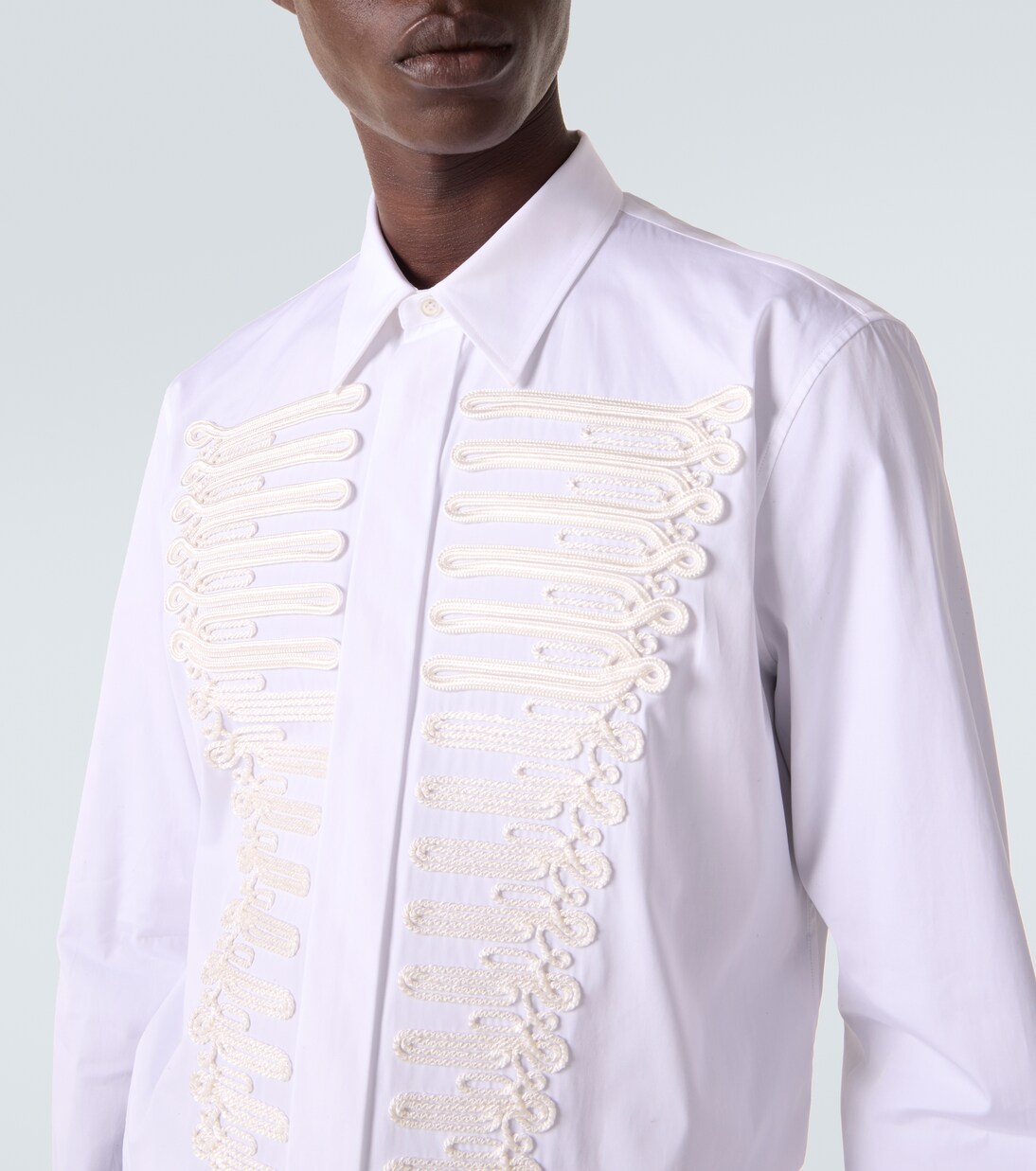 Cotton poplin shirt | McQueen