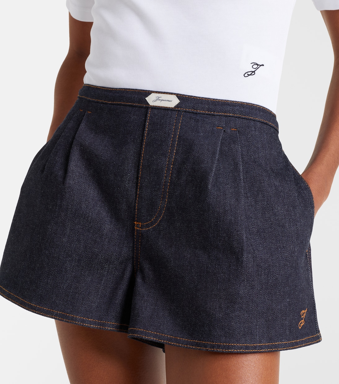 Logo denim shorts | Jacquemus