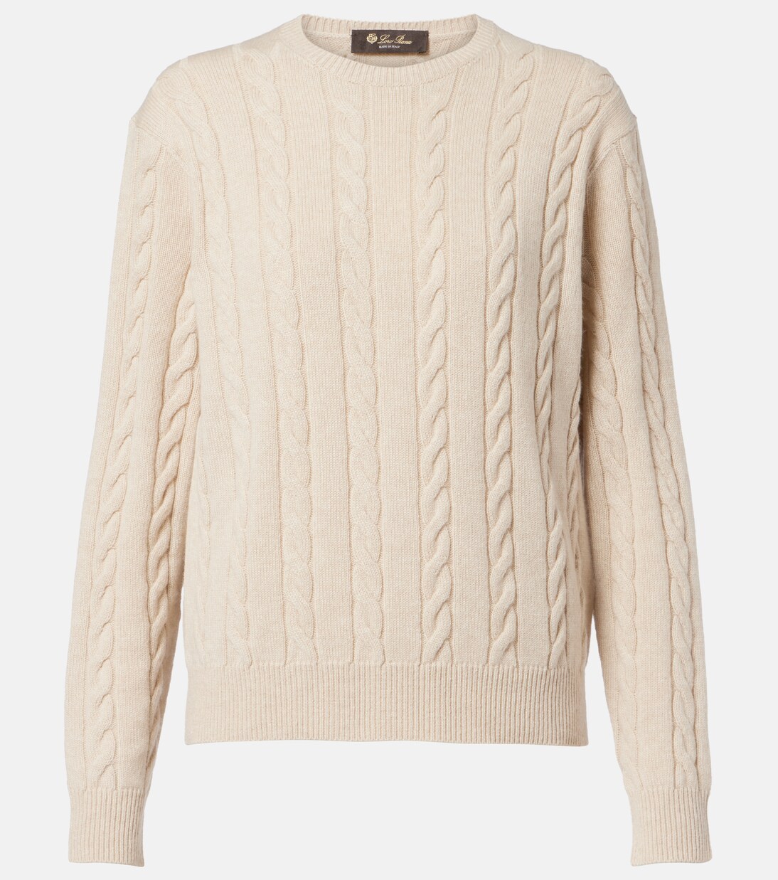 Cedar cable-knit cashmere sweater | Loro Piana