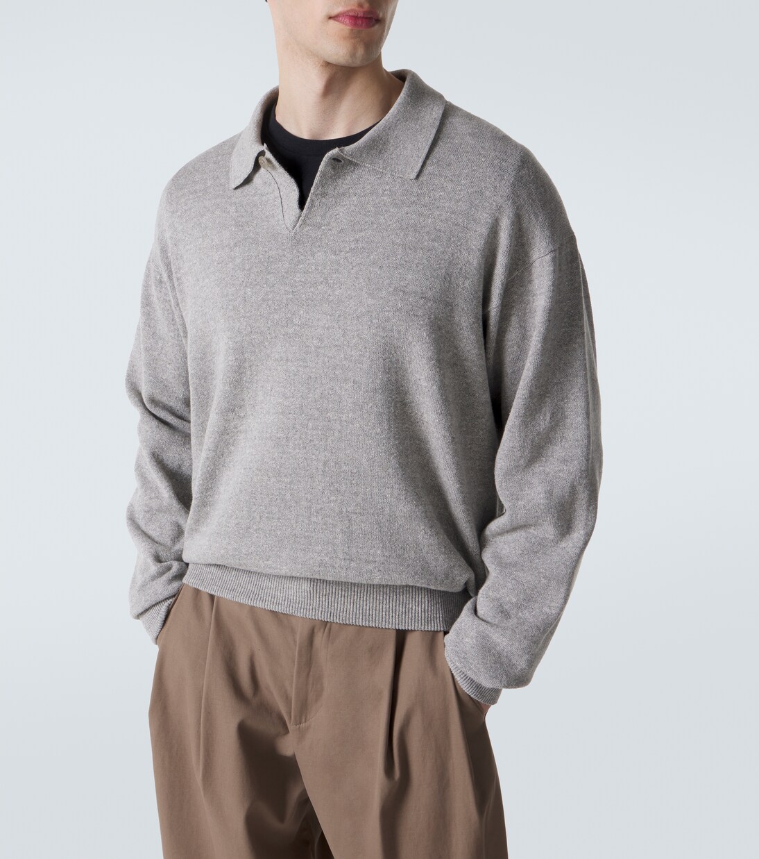 Kirin cotton polo shirt | The Row