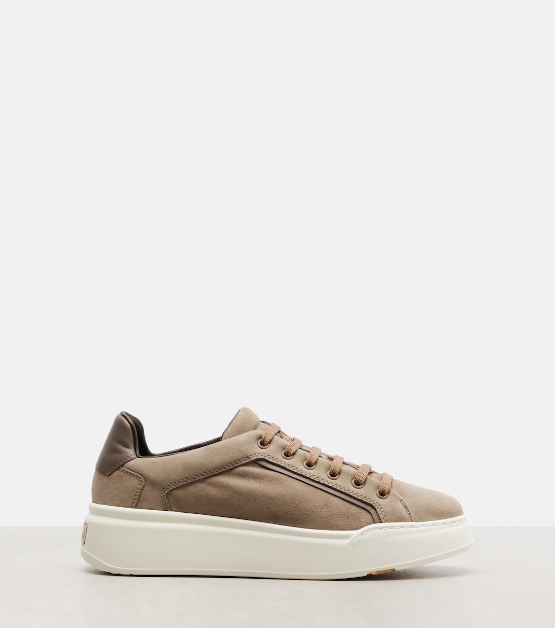 Suede platform sneakers | Max Mara