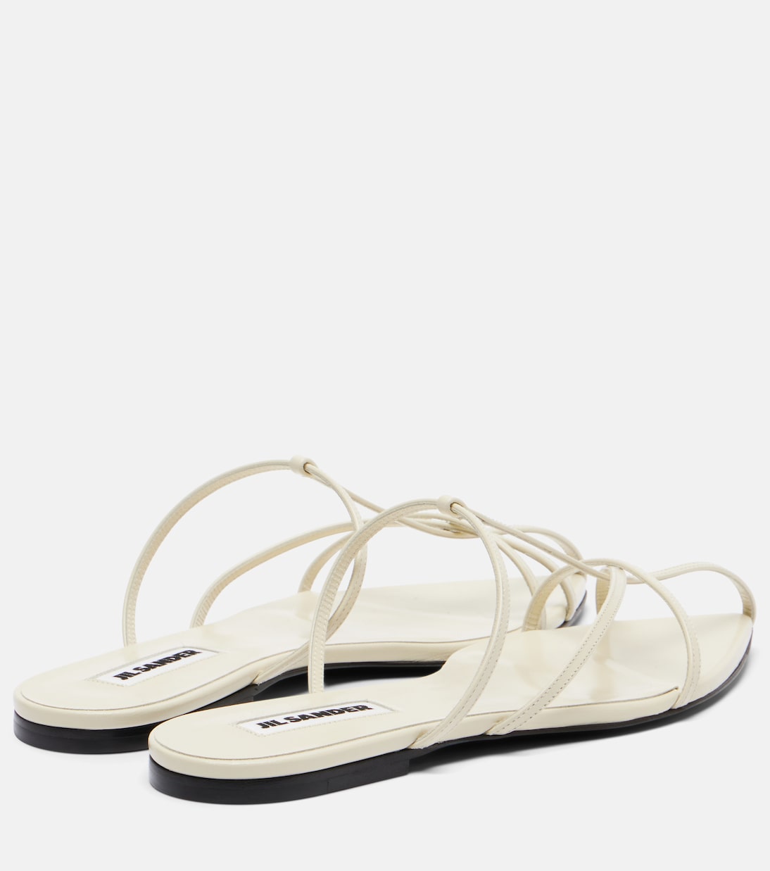 Cage leather sandals | Jil Sander