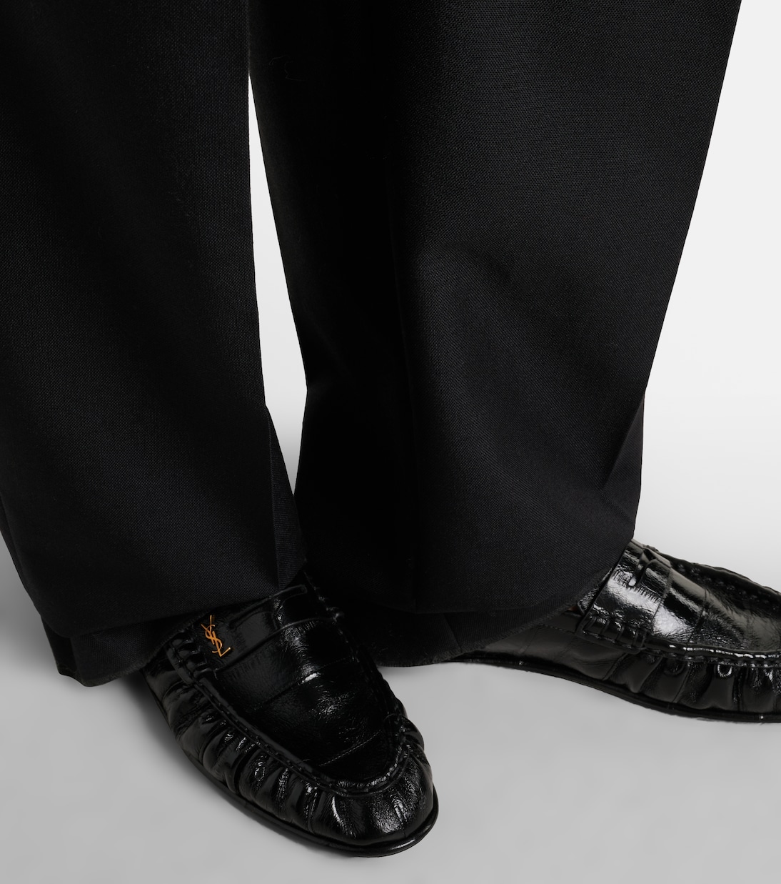 Leather ballet flats | Saint Laurent