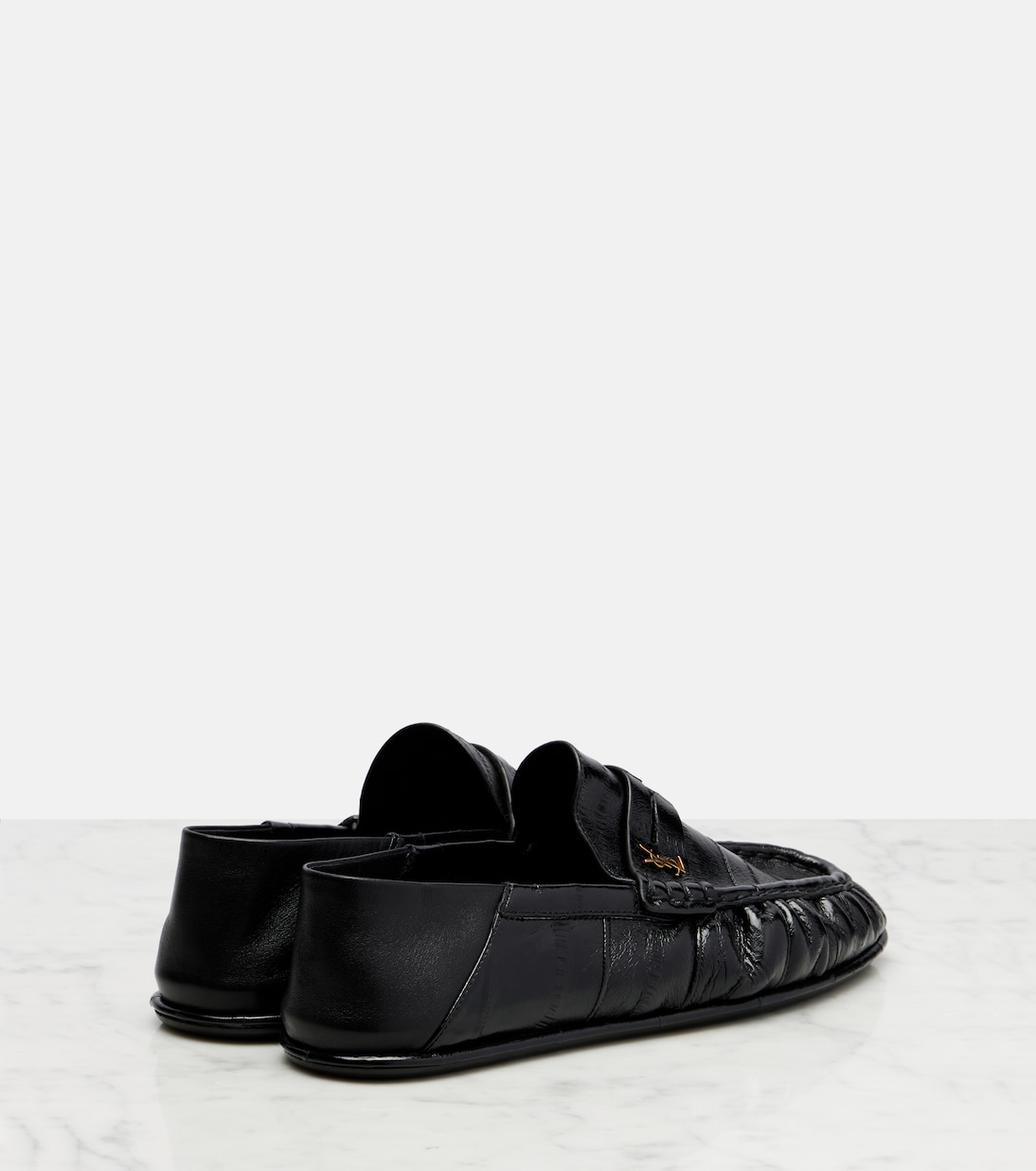 Leather ballet flats | Saint Laurent