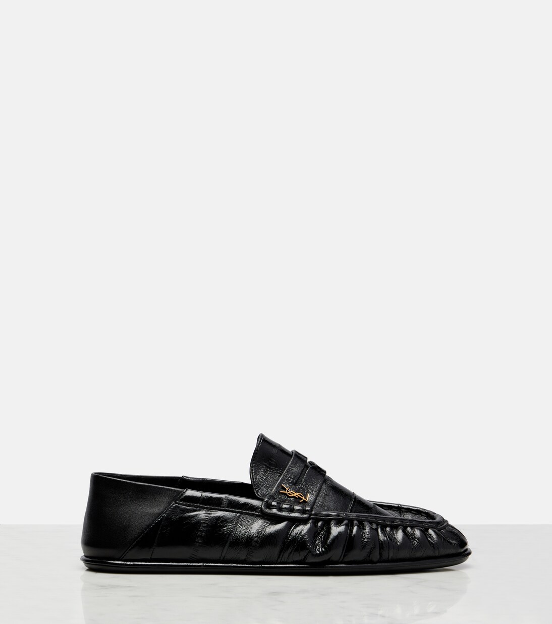 Leather ballet flats | Saint Laurent