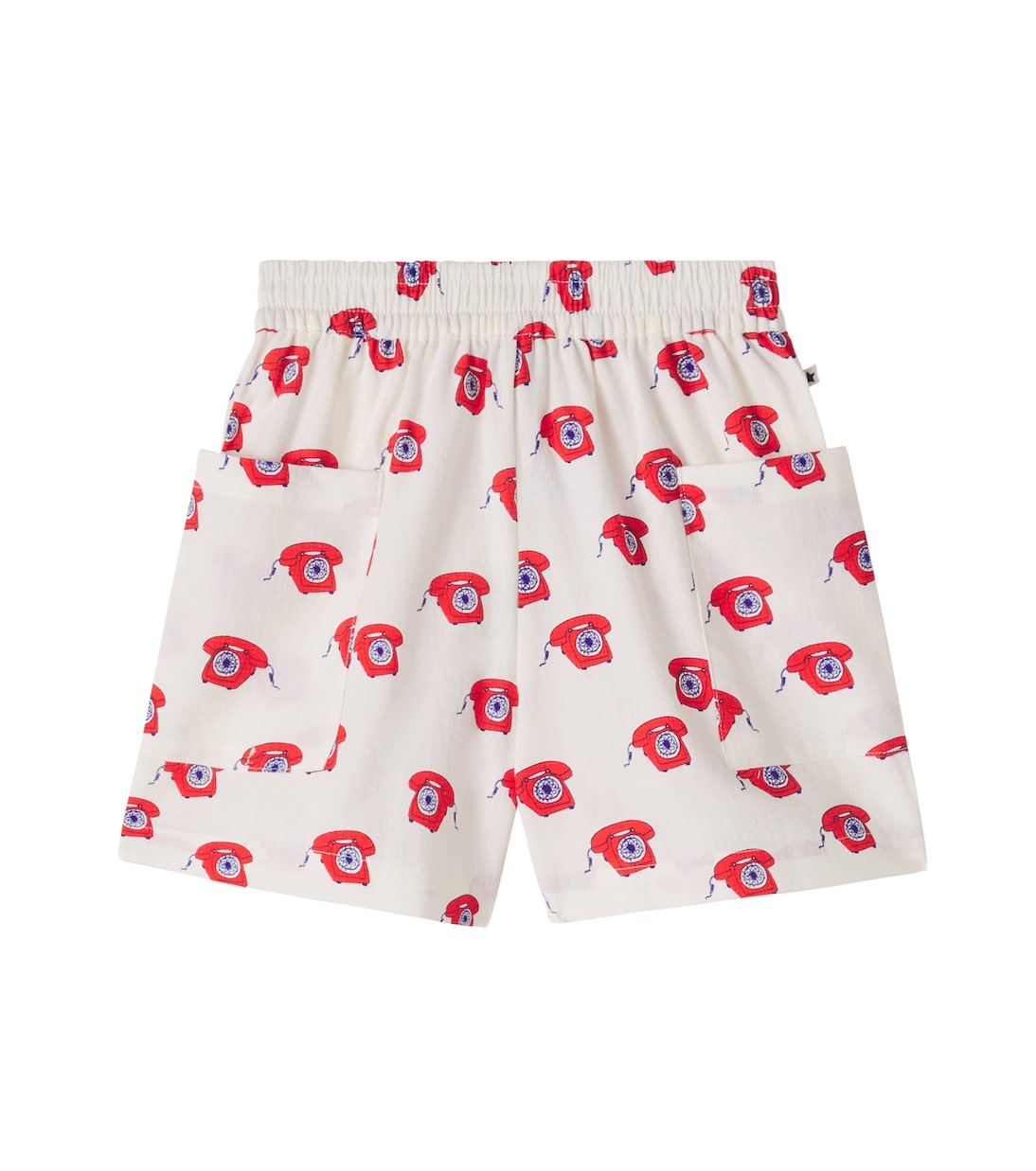 Printed cotton shorts | Bonton