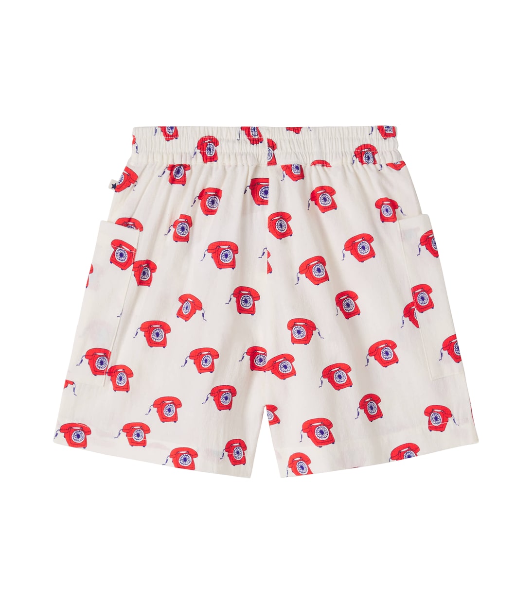 Printed cotton shorts | Bonton
