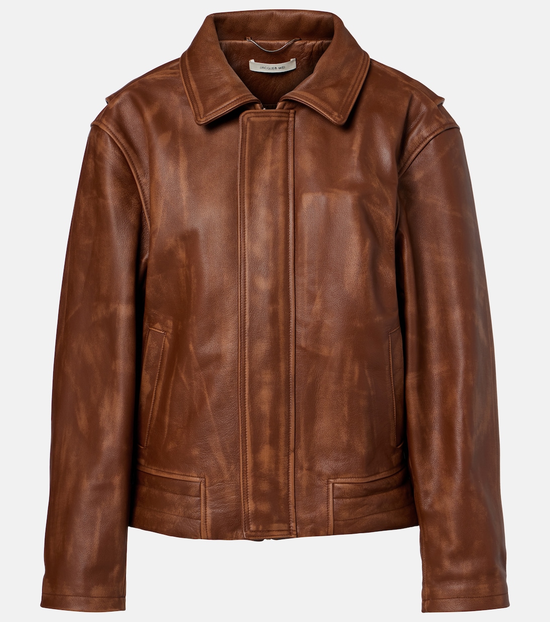 Leather jacket | Jacques Wei