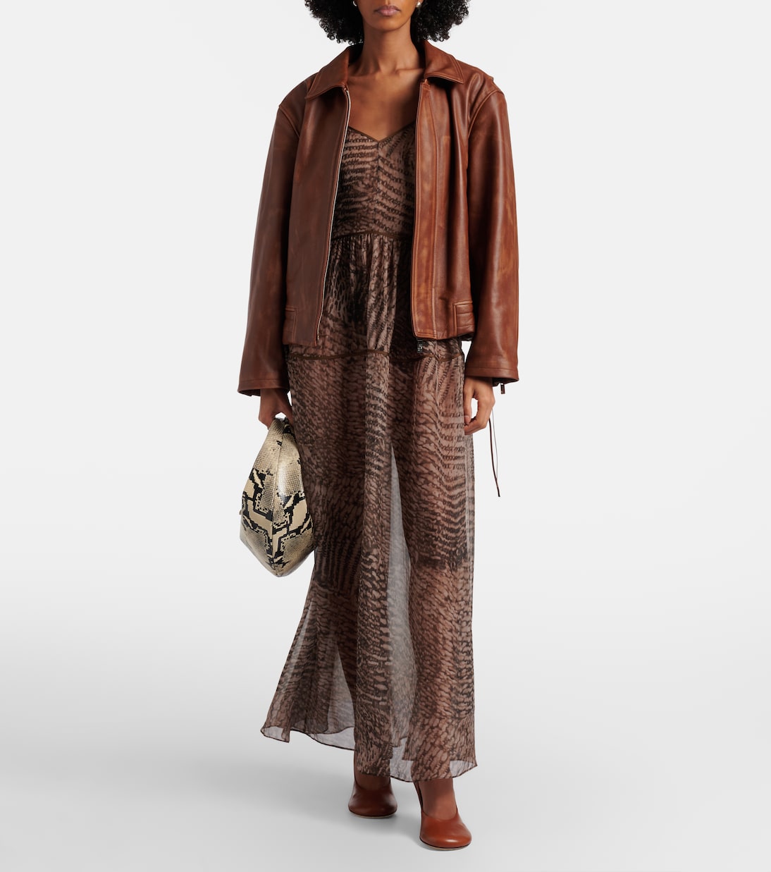 Leather jacket | Jacques Wei