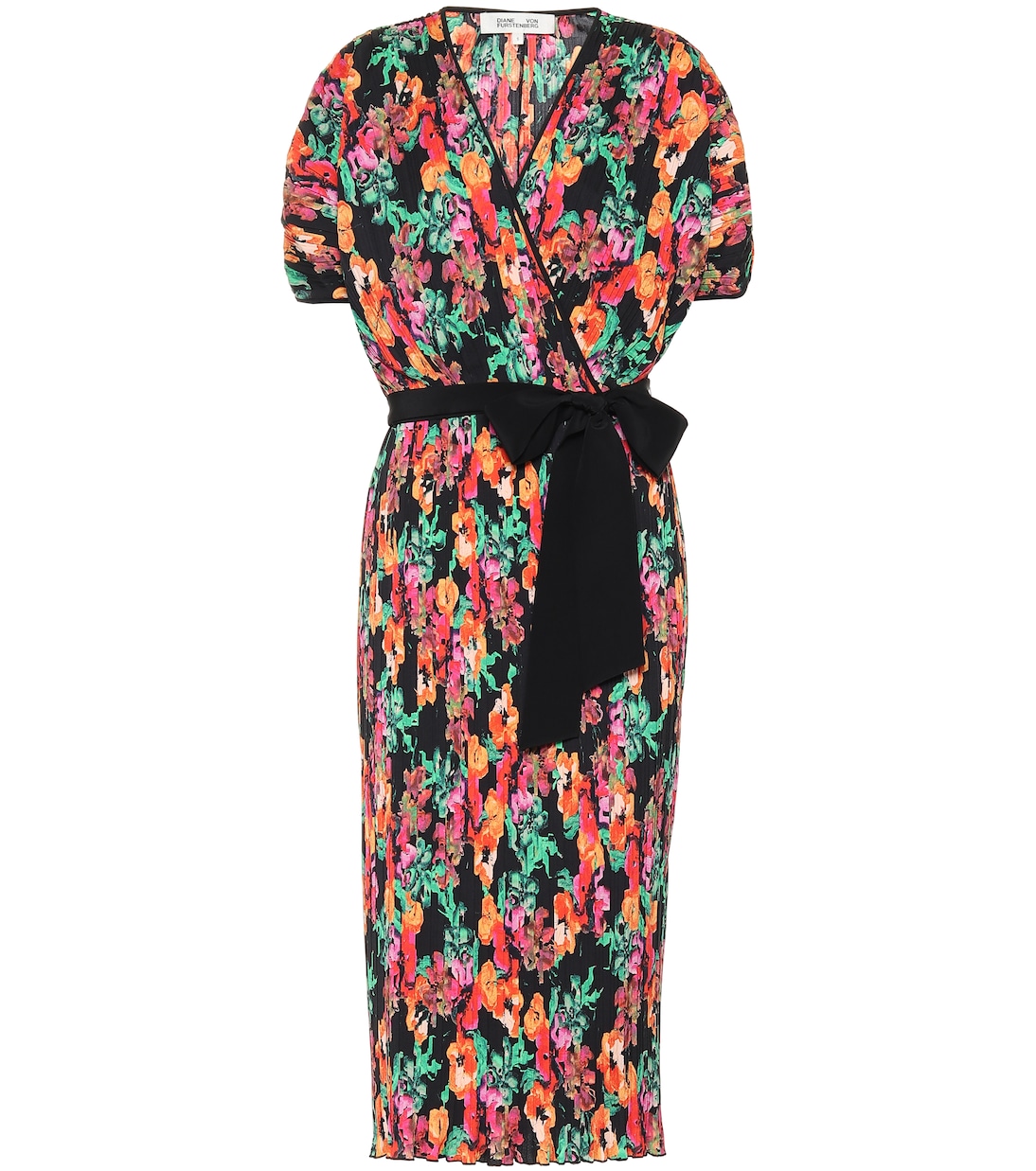 Abito plissé Autumn a stampa floreale | Diane von Furstenberg