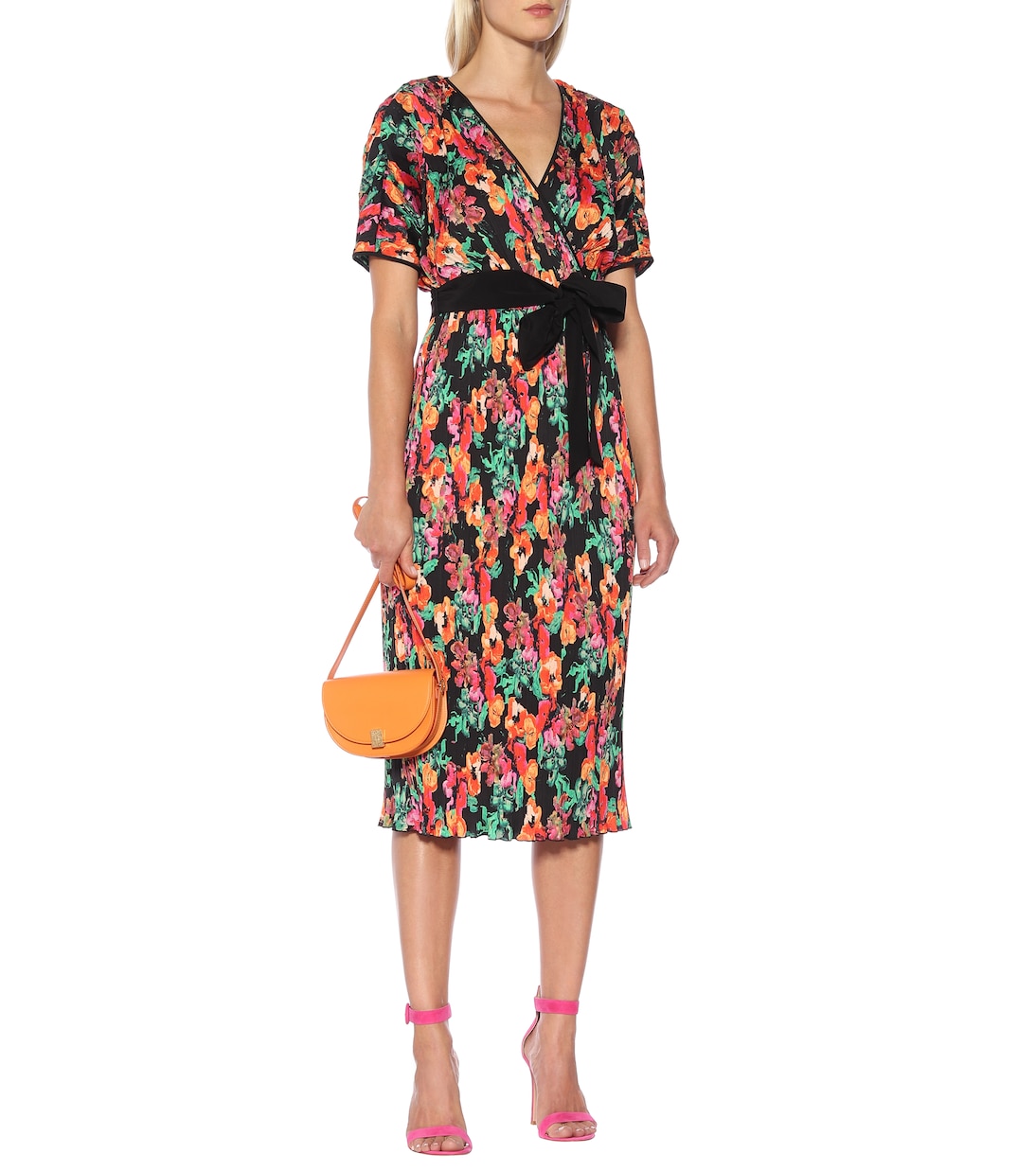 Abito plissé Autumn a stampa floreale | Diane von Furstenberg