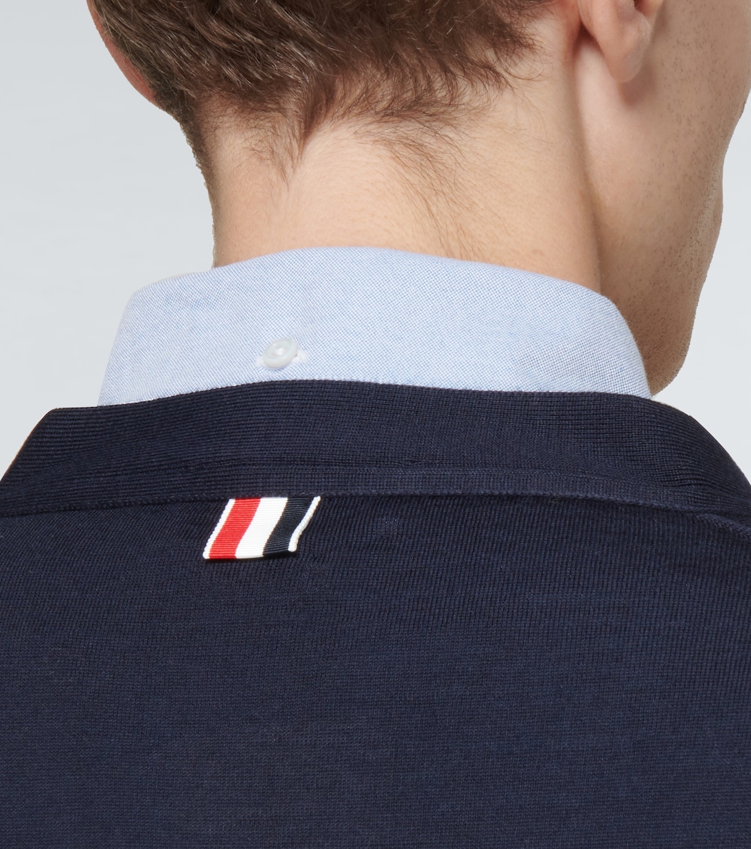 Cardigan 4-bar en laine | Thom Browne