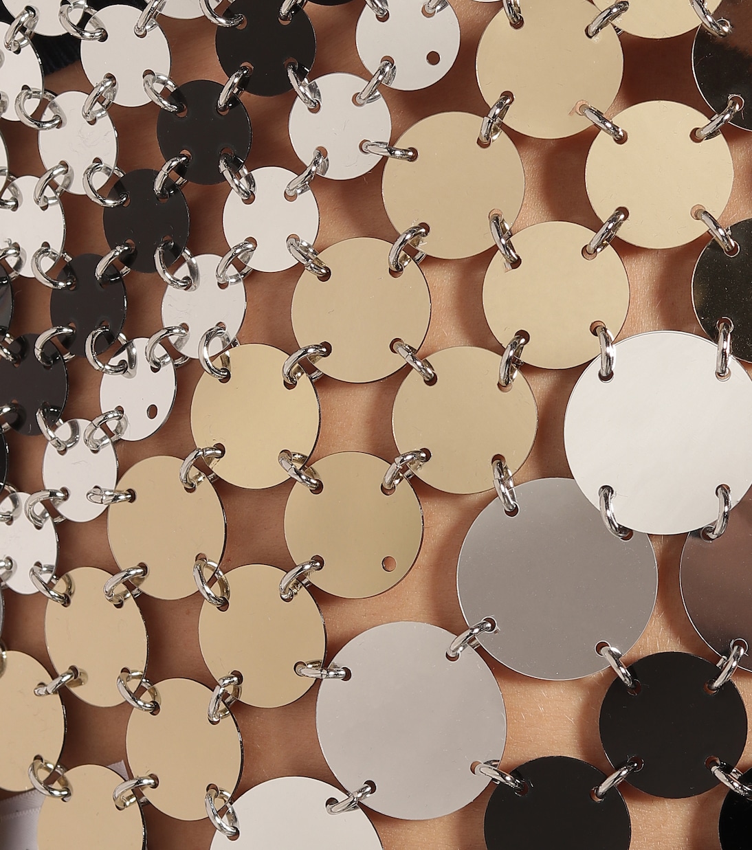 Miniabito con paillettes | Rabanne