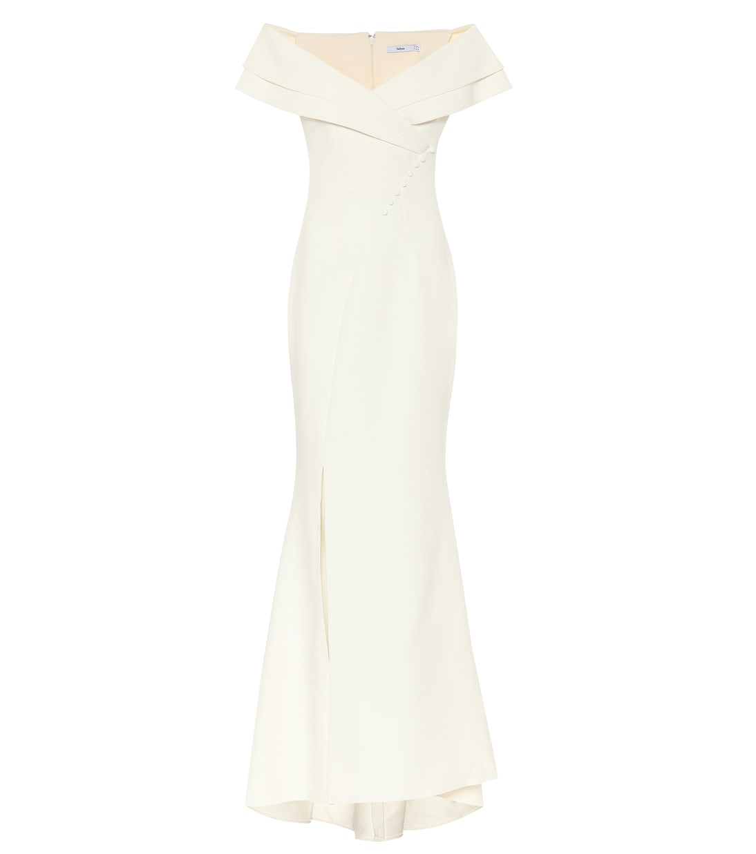 Bridal - Abito lungo Madison in crêpe | Safiyaa