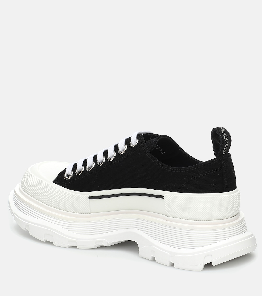 Tread Slick canvas platform sneakers | McQueen
