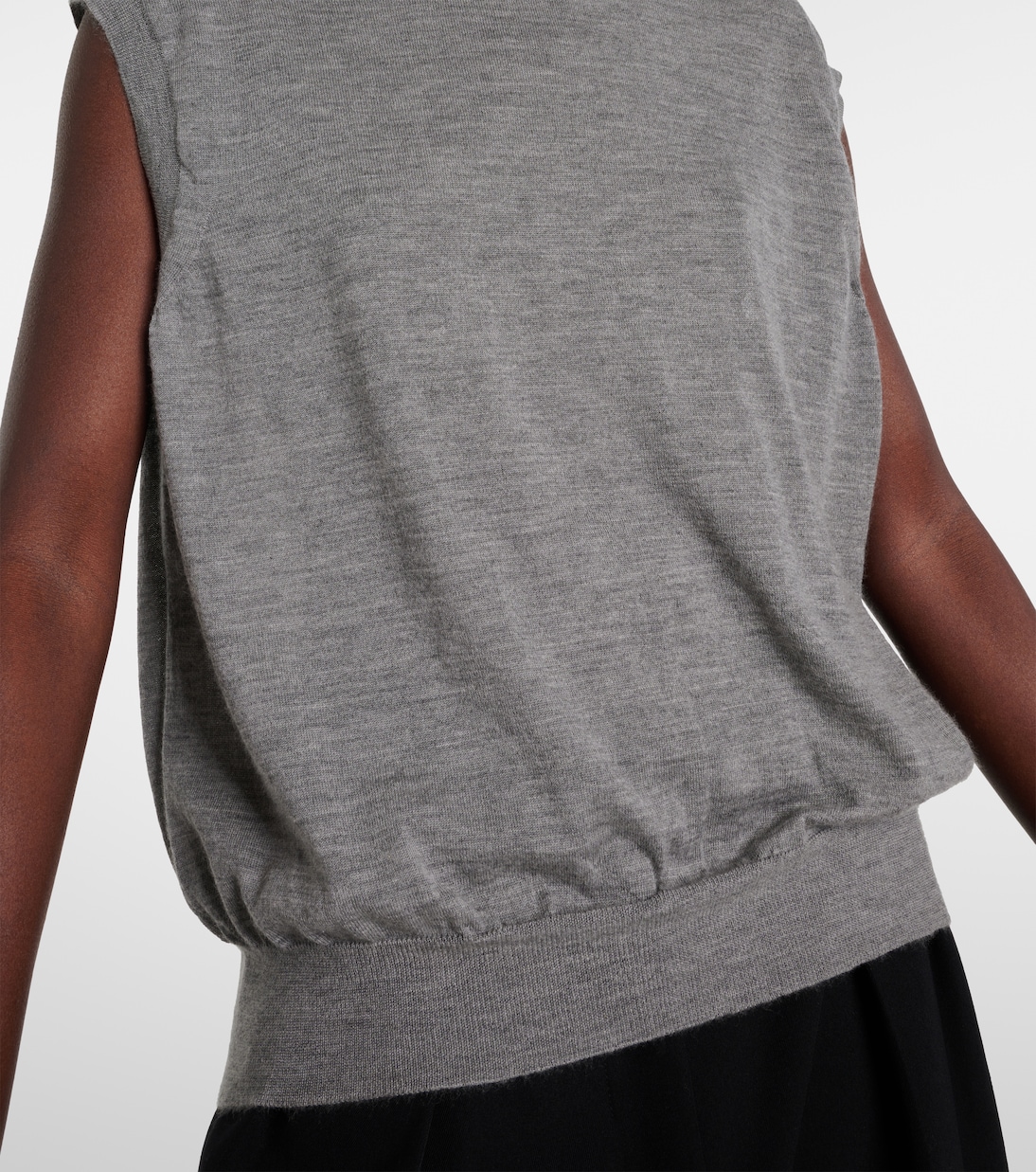 Pull sans manches Balham en cachemire | The Row