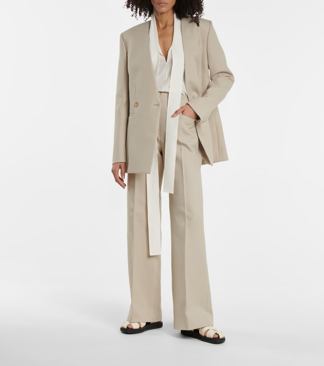 Pantalon ample Toris en coton | Joseph