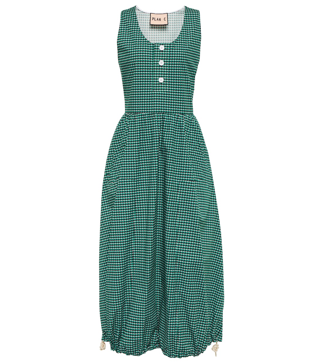 Midikleid aus Baumwolle | Plan C