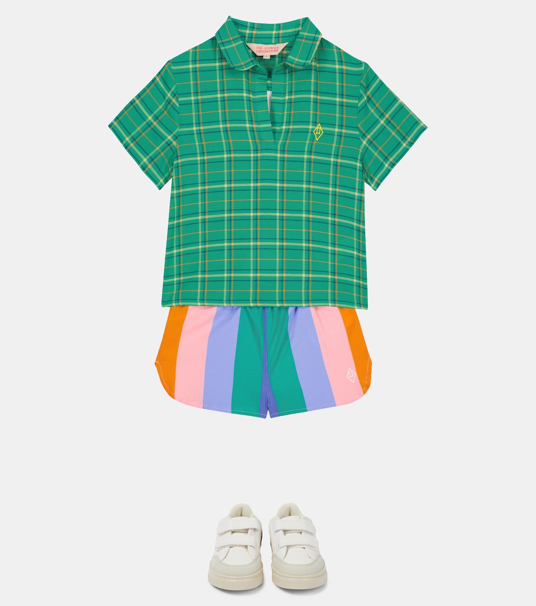 Shorts Clam aus Baumwolle | The Animals Observatory