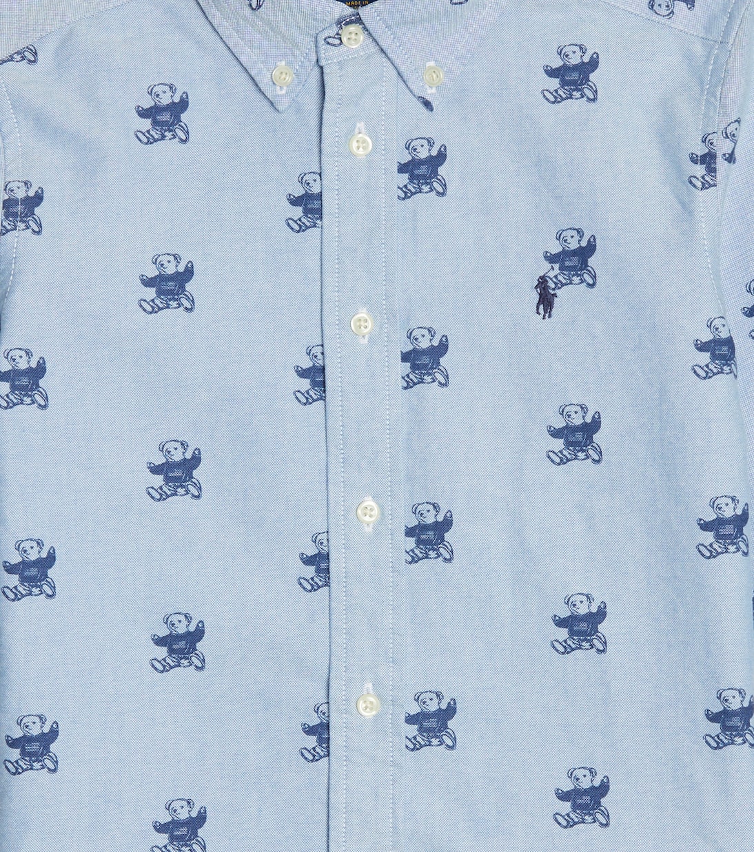 Bedrucktes Hemd aus Baumwolle | Polo Ralph Lauren Kids