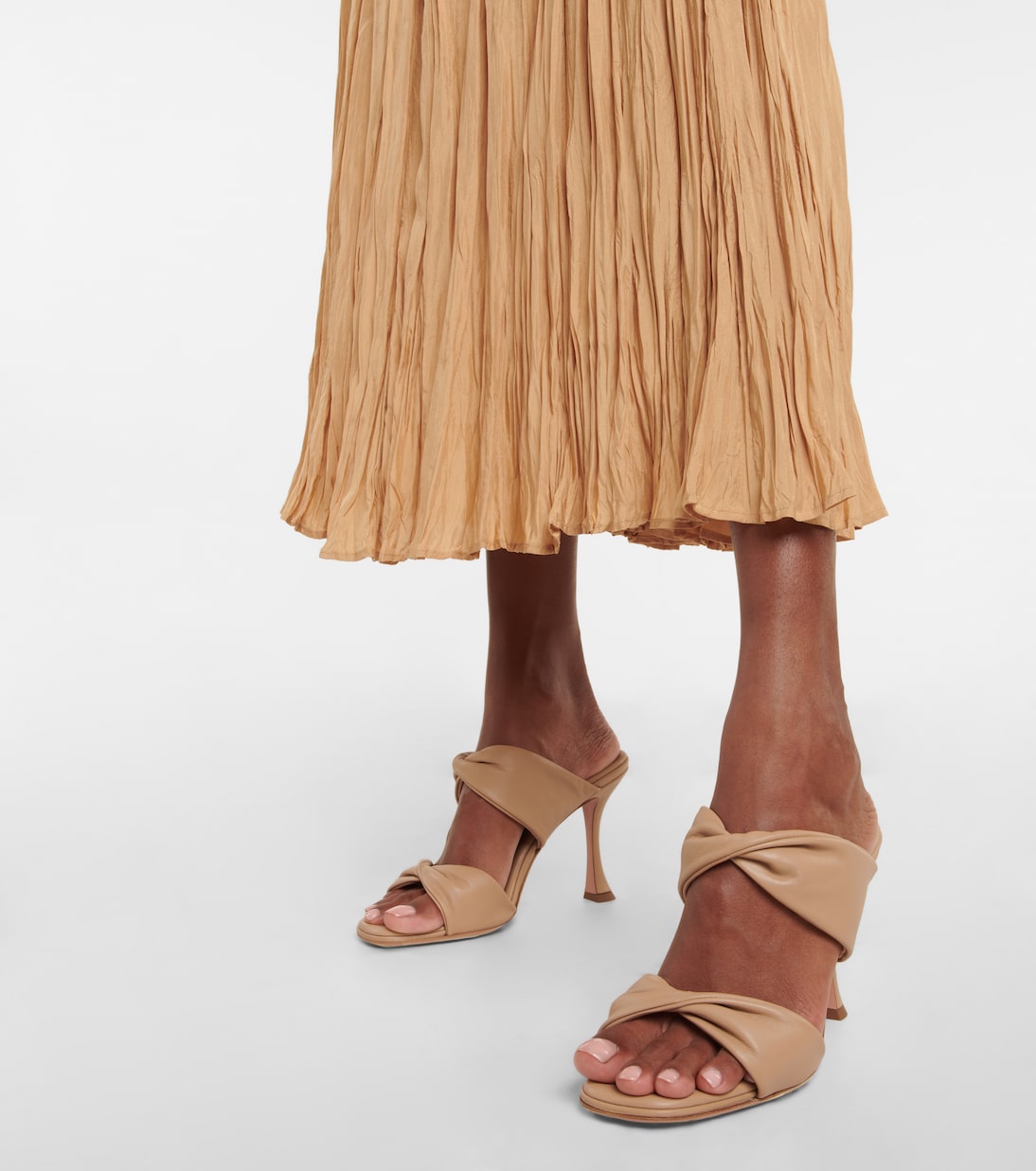 Sandali Twist 95 in pelle | Aquazzura