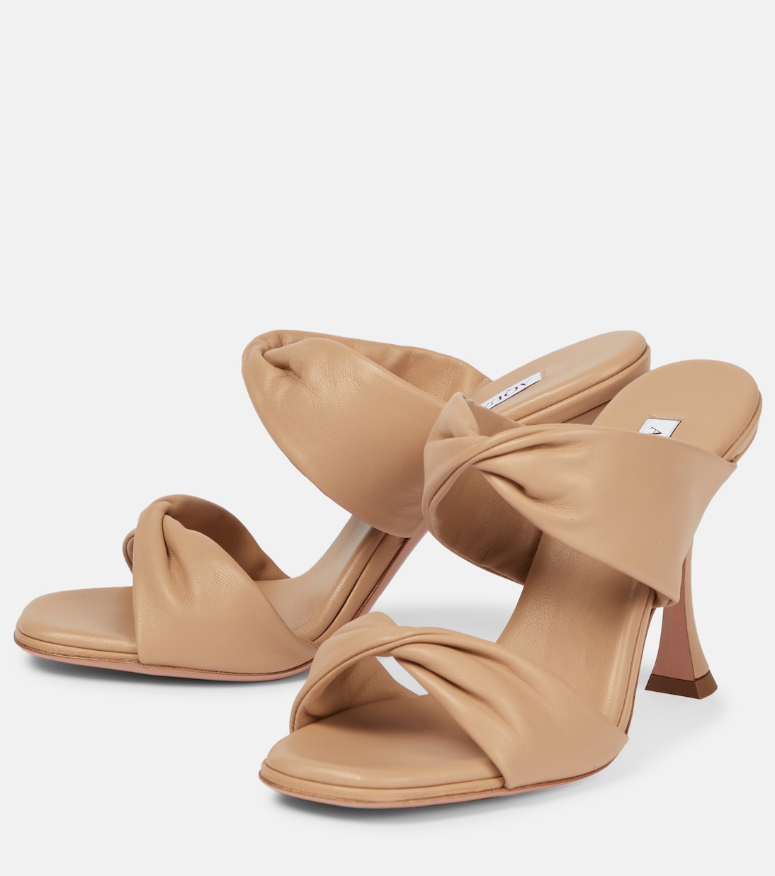 Sandali Twist 95 in pelle | Aquazzura