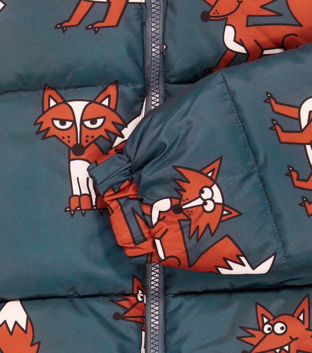 Printed puffer jacket | Stella McCartney Kids