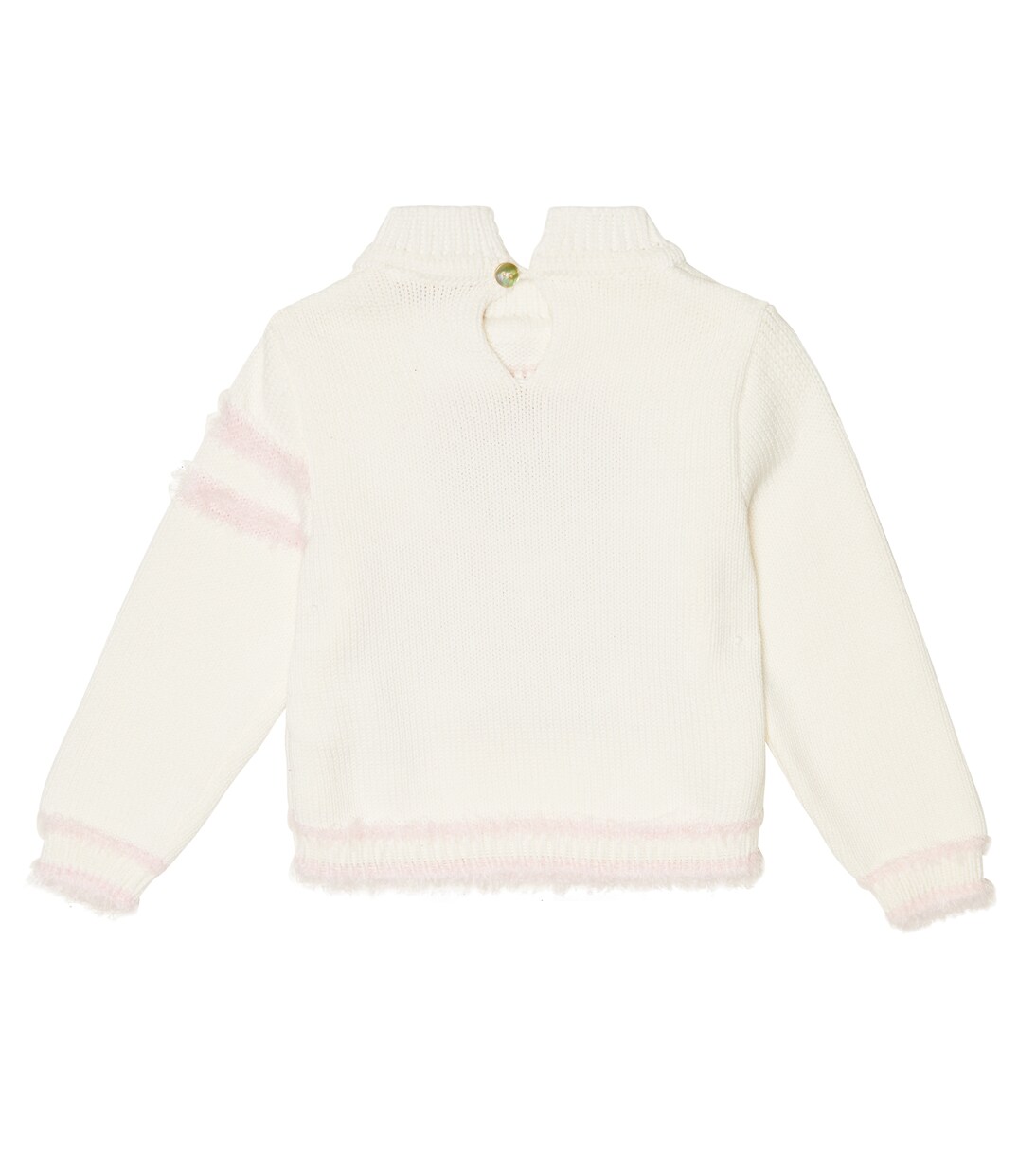 Baby - Pullover in cotone con intarsi | Monnalisa