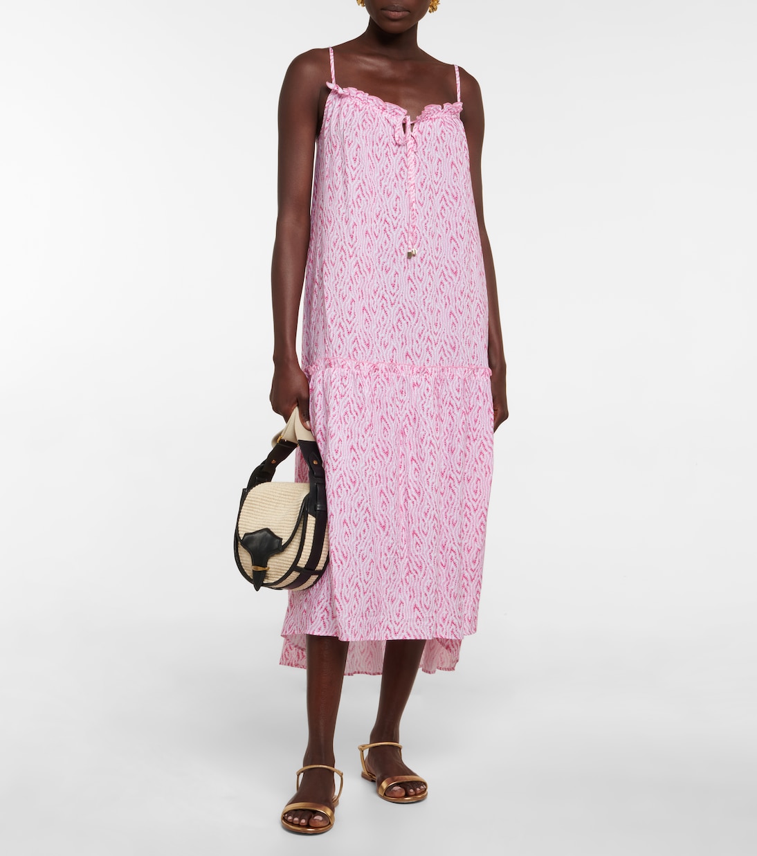Printed midi dress | Heidi Klein