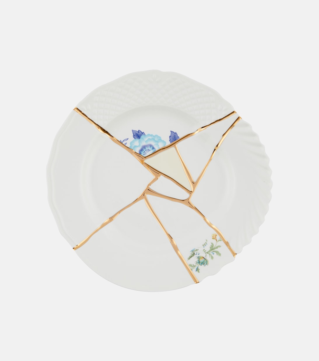 Piatto piano Kintsugi by Marcantonio Raimondi Malerba | Seletti
