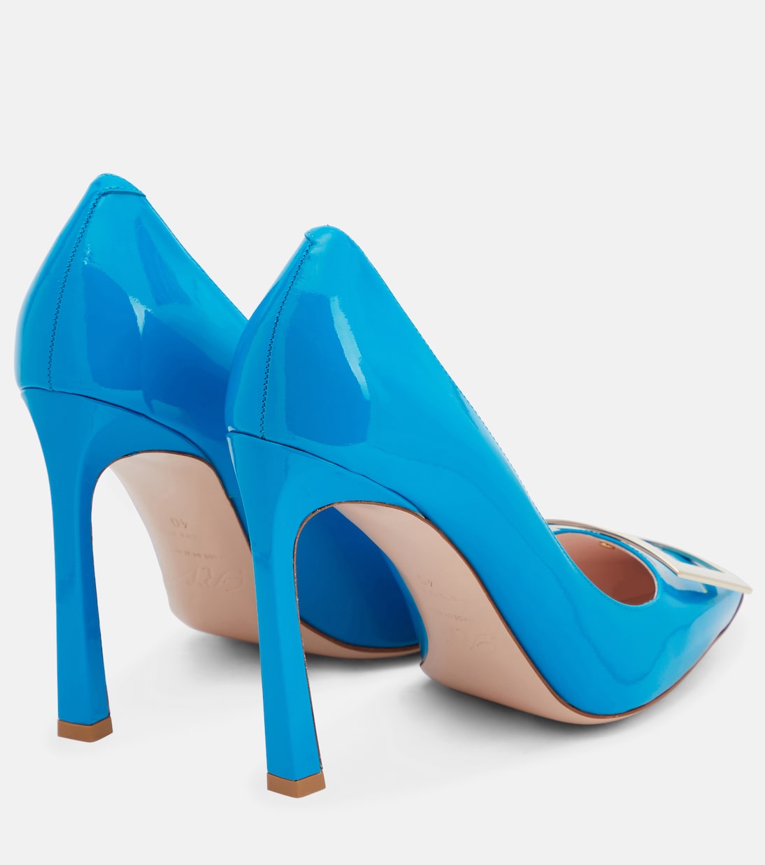 Belle Vivier patent leather platform pumps | Roger Vivier