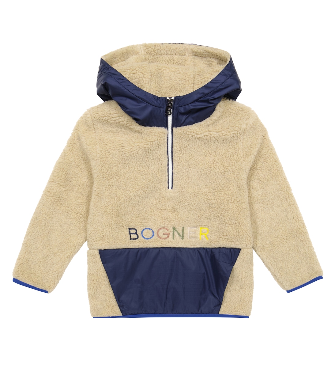 Melvin teddy half-zip hoodie | Bogner Kids