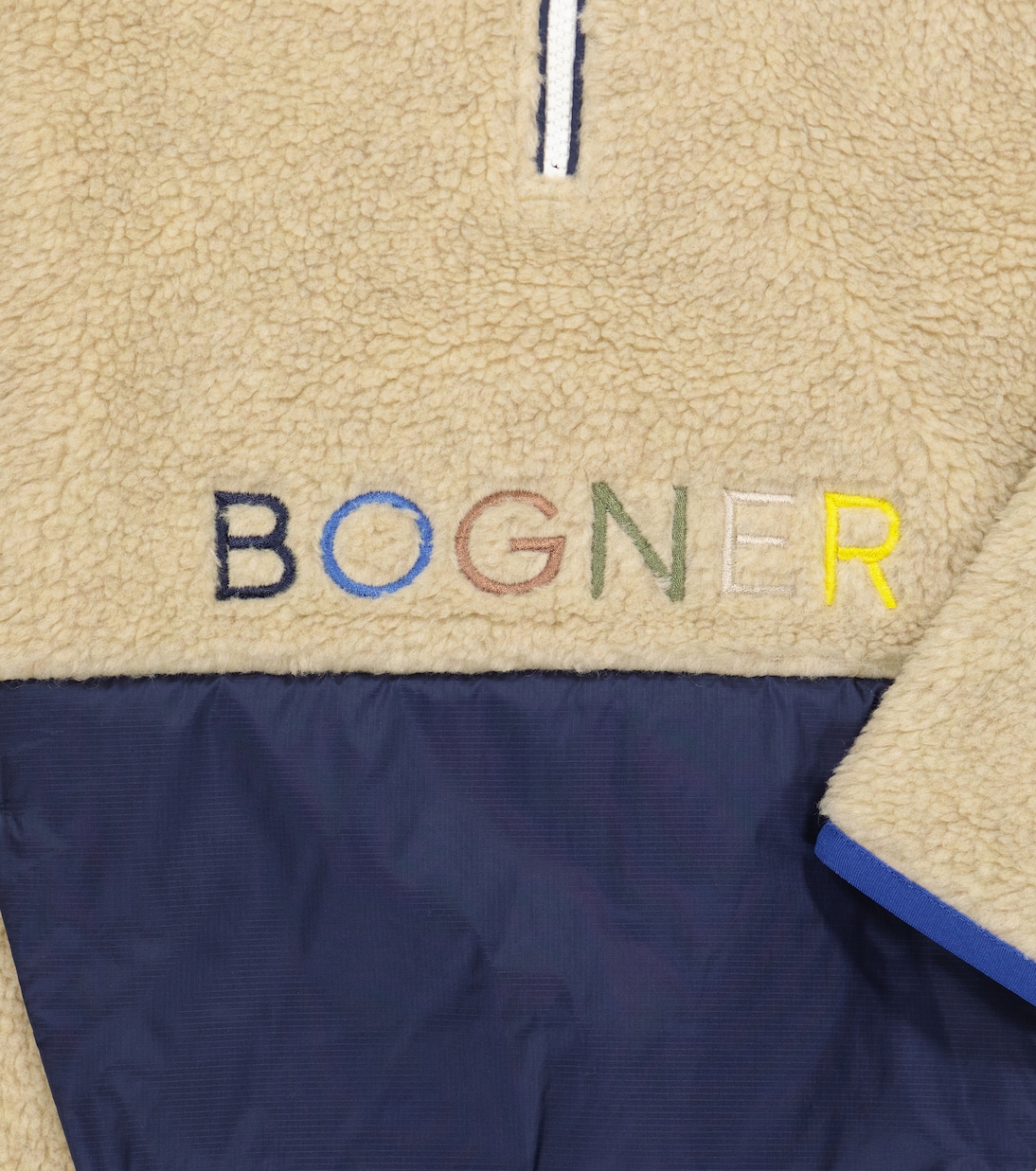 Melvin teddy half-zip hoodie | Bogner Kids