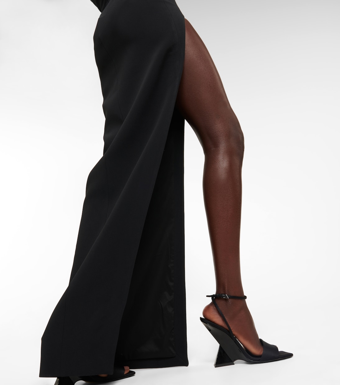 Mesh-paneled gown | David Koma