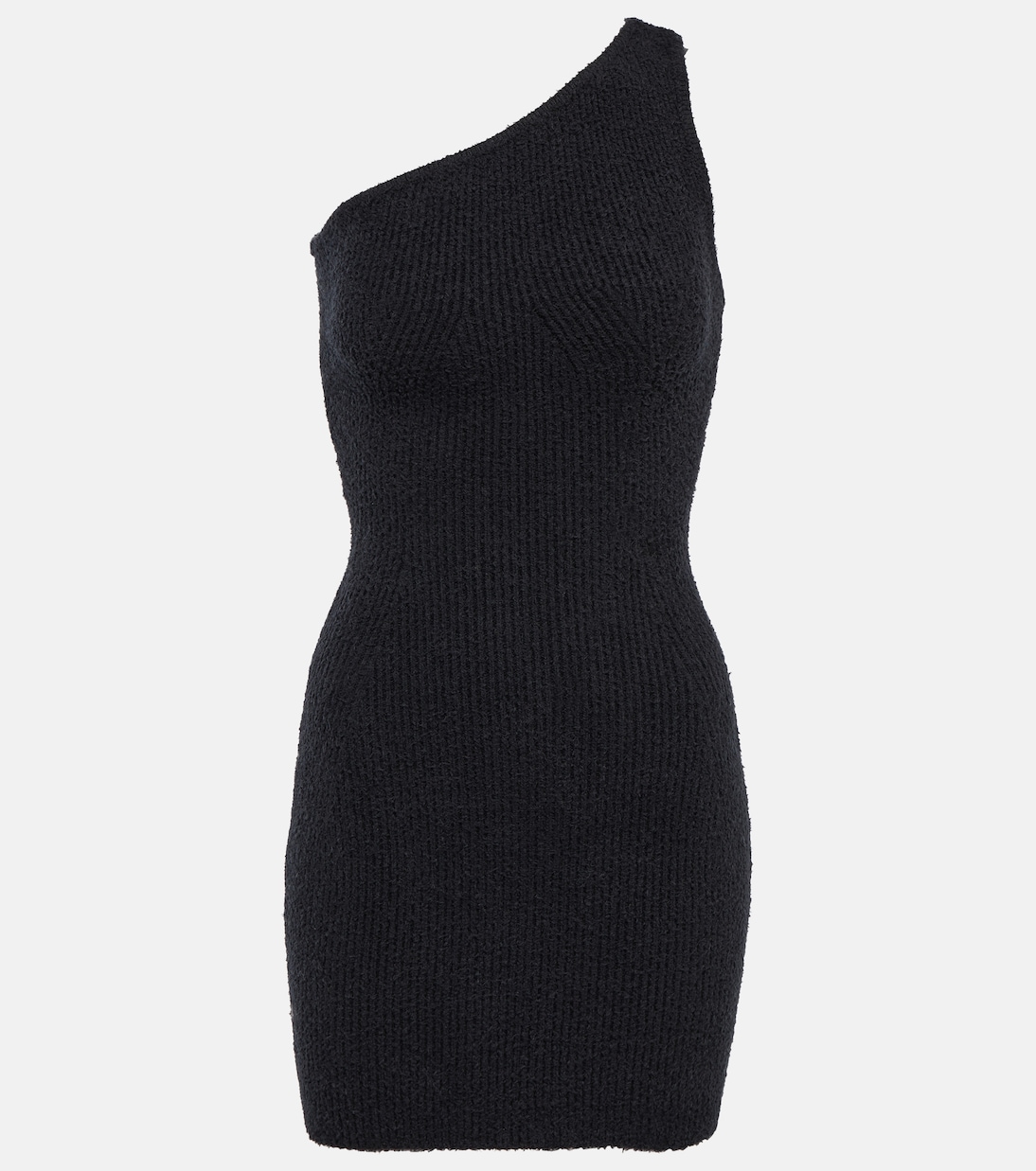 Vestido corto en mezcla de algodón | Wardrobe.NYC