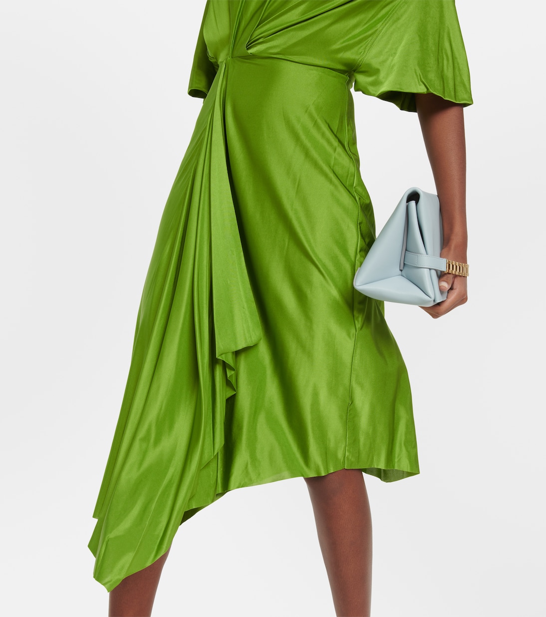 Abito midi in raso | Victoria Beckham