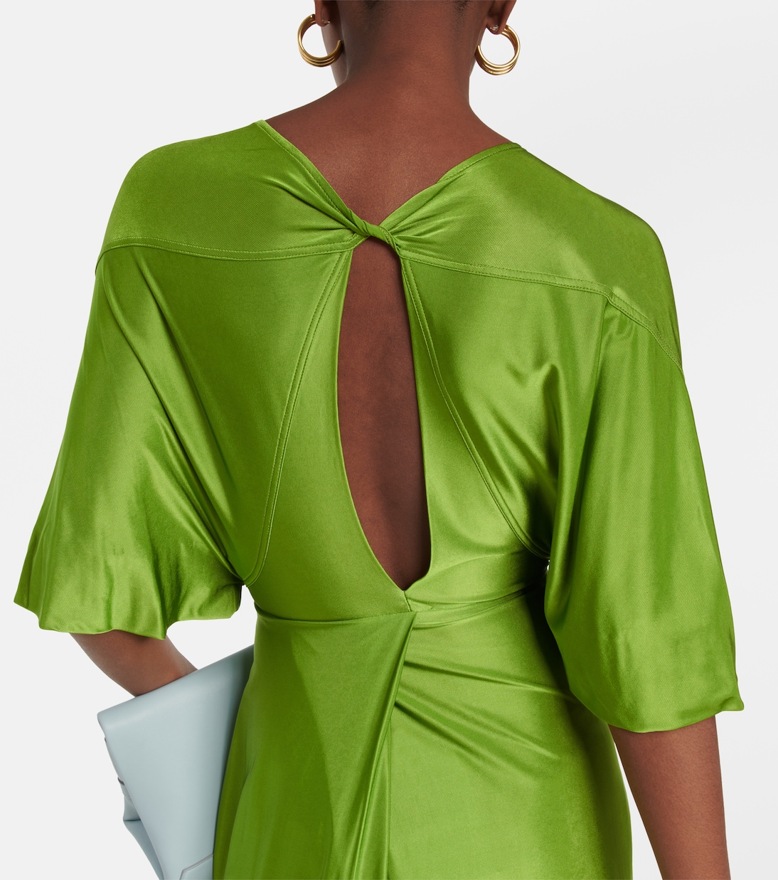 Abito midi in raso | Victoria Beckham