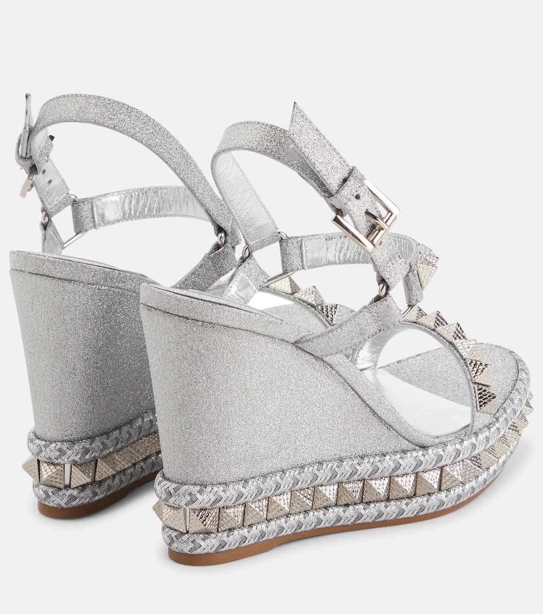 Verzierte Espadrille-Sandalen Pyraclou | Christian Louboutin