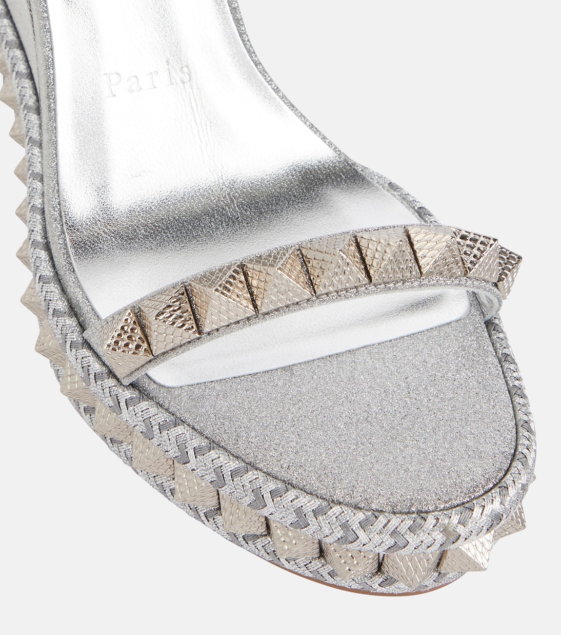 Verzierte Espadrille-Sandalen Pyraclou | Christian Louboutin