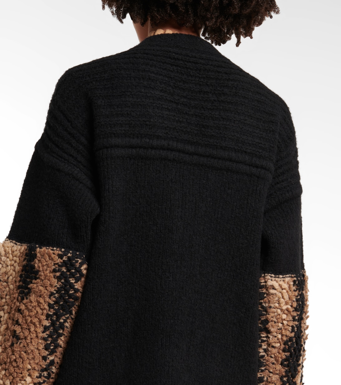 Cárdigan de jacquard en mezcla de lana | Stella McCartney