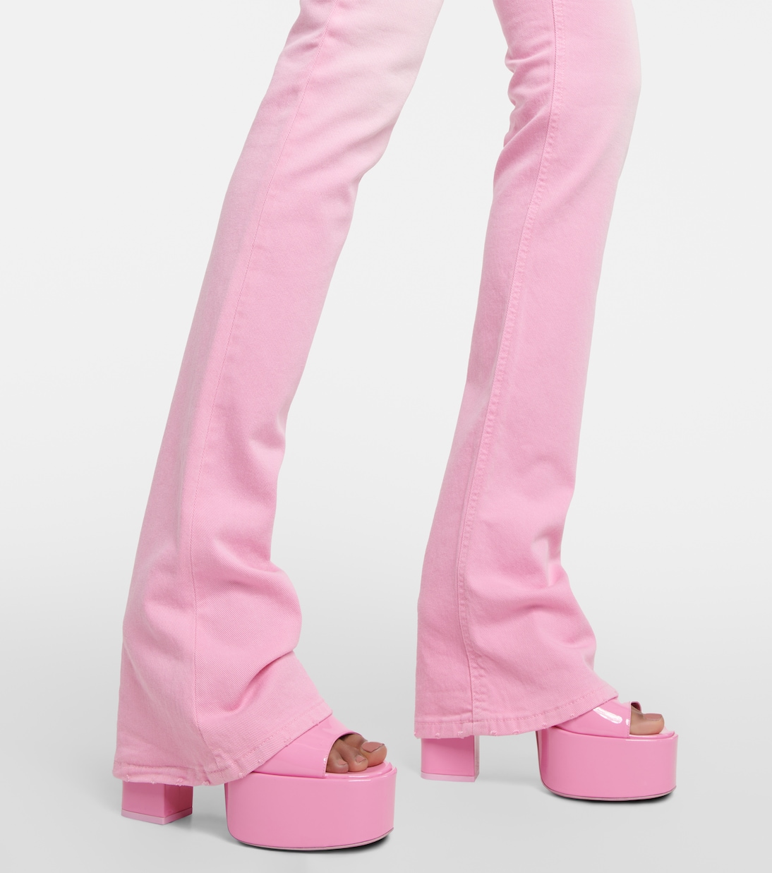 Tatiana patent leather platform sandals | Paris Texas