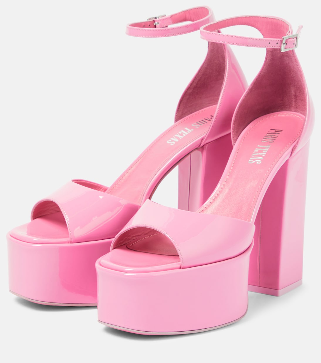 Tatiana patent leather platform sandals | Paris Texas