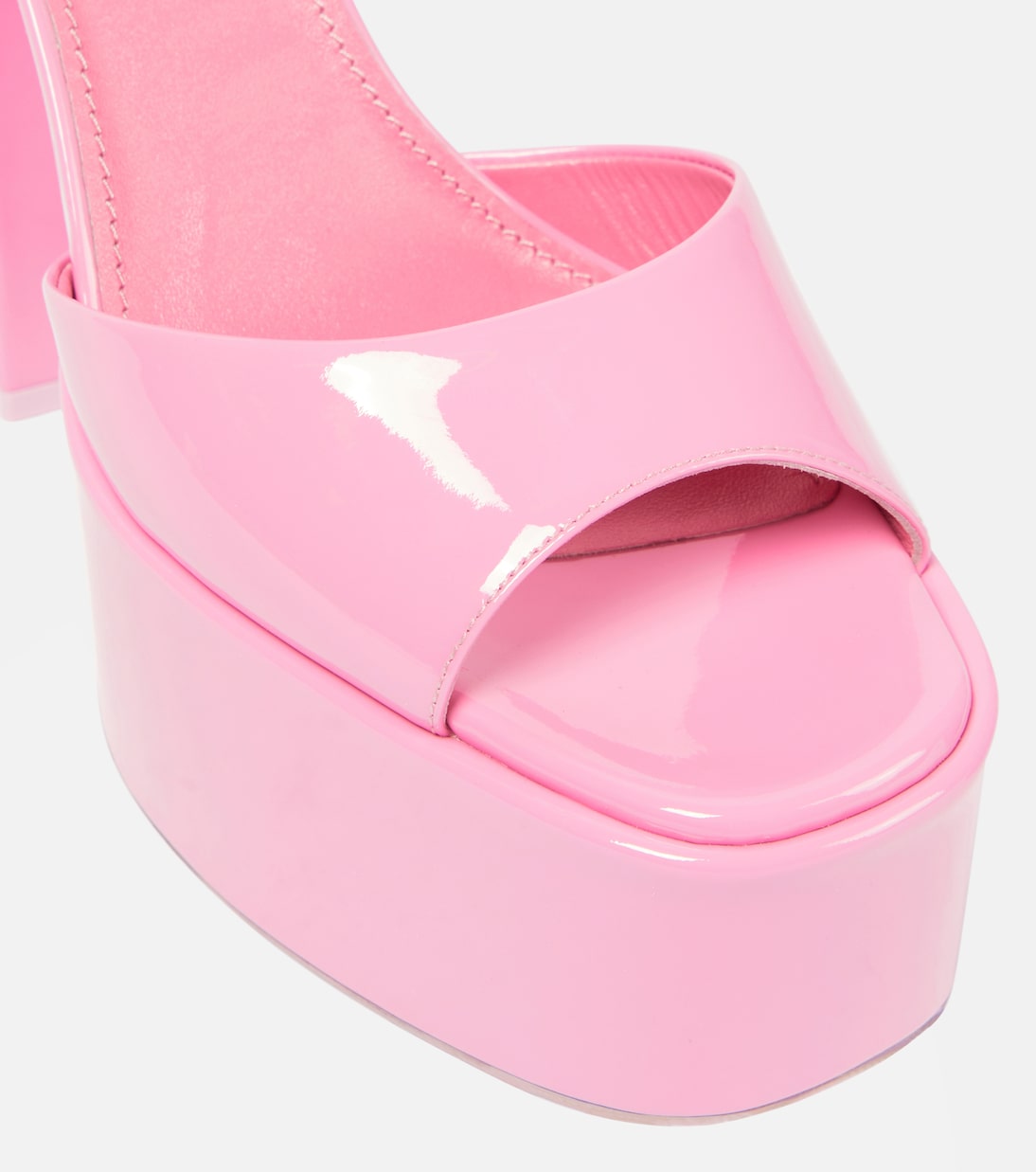 Tatiana patent leather platform sandals | Paris Texas