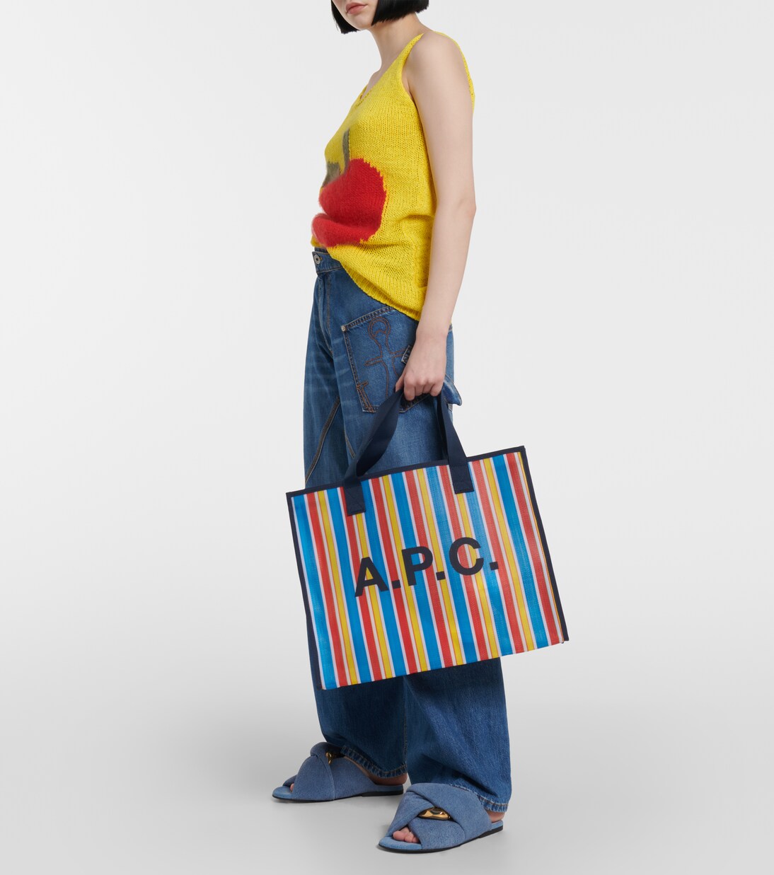 Borsa Johanna a righe | A.P.C.